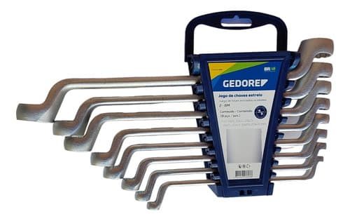 Jogo Chave Estrela 6 A 22 Mm 8 Peças - Gedore 6-22m