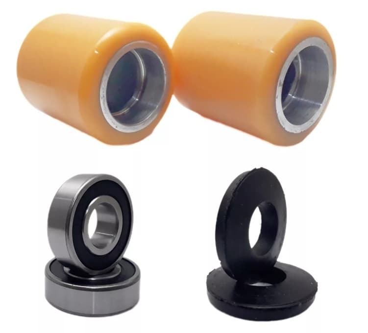 2 Roda de Carga 85x95 Still EGV 2322469 C/ Capa e Rolamento